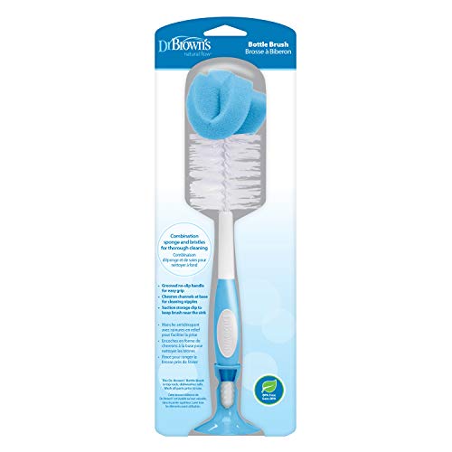 Cepillo Para Limpiar Biberones Azul - Glam Babies GT