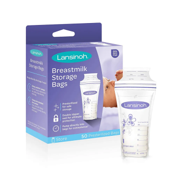 Bolsas Para Almacenar Leche Materna Lansinoh 50 unidades - Glam Babies GT