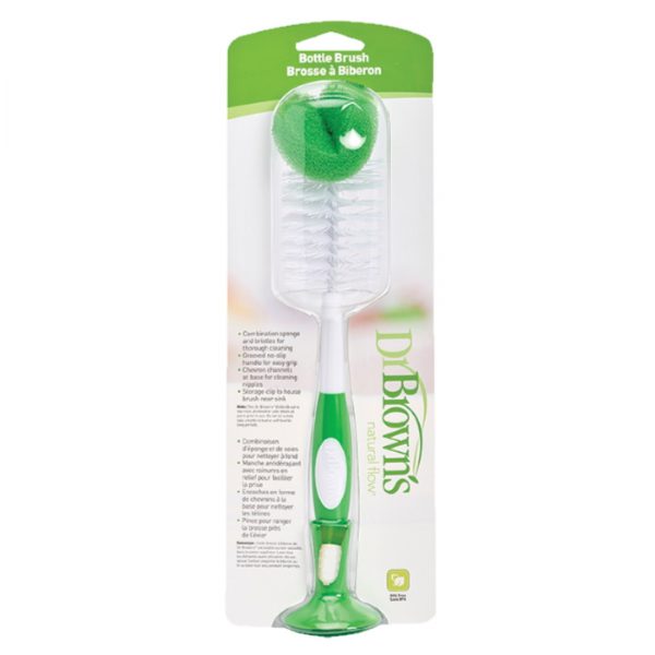 Cepillo Para Limpieza de Biberones Verde - Glam Babies GT