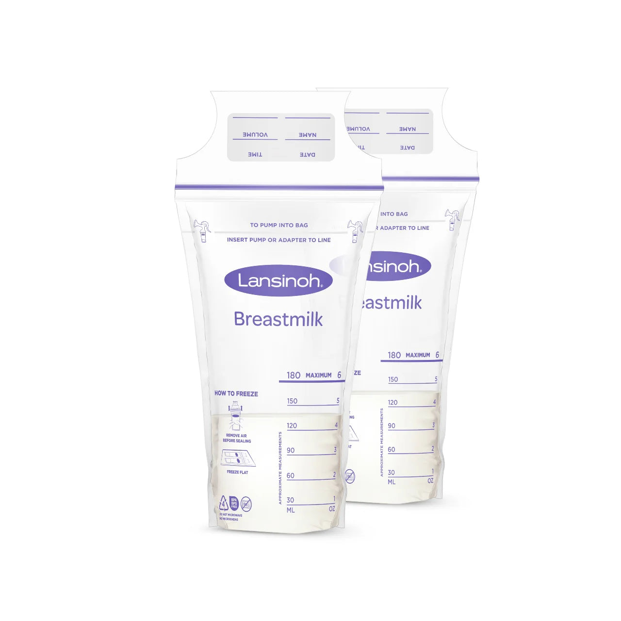 Bolsas Para Almacenar Leche Materna Lansinoh 100 Unidades - Glam Babies GT