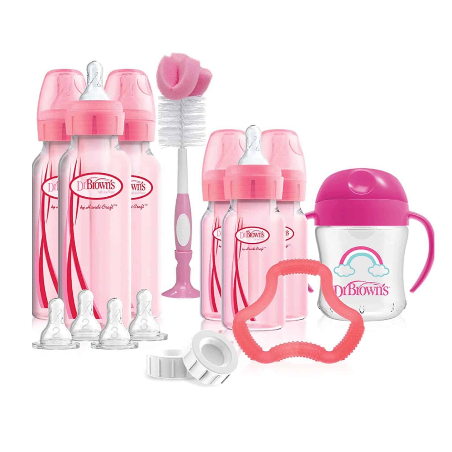 Set de biberones Edición Especial Rosa - Glam Babies GT