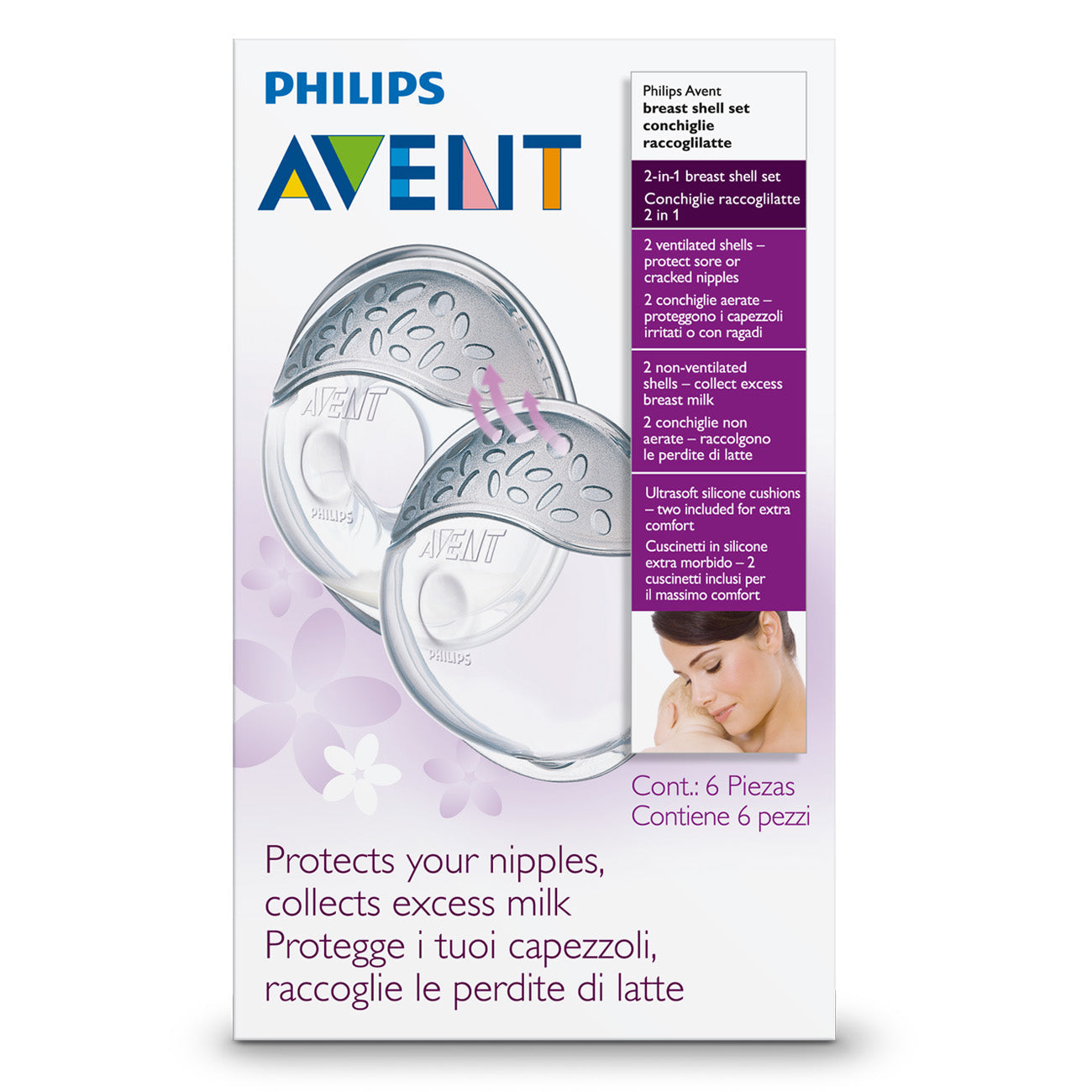 Conchas Protectoras de Pezones - Glam Babies GT