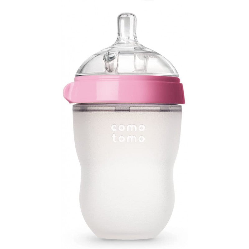 Biberón Comotomo 8 onzas Rosado - Glam Babies GT