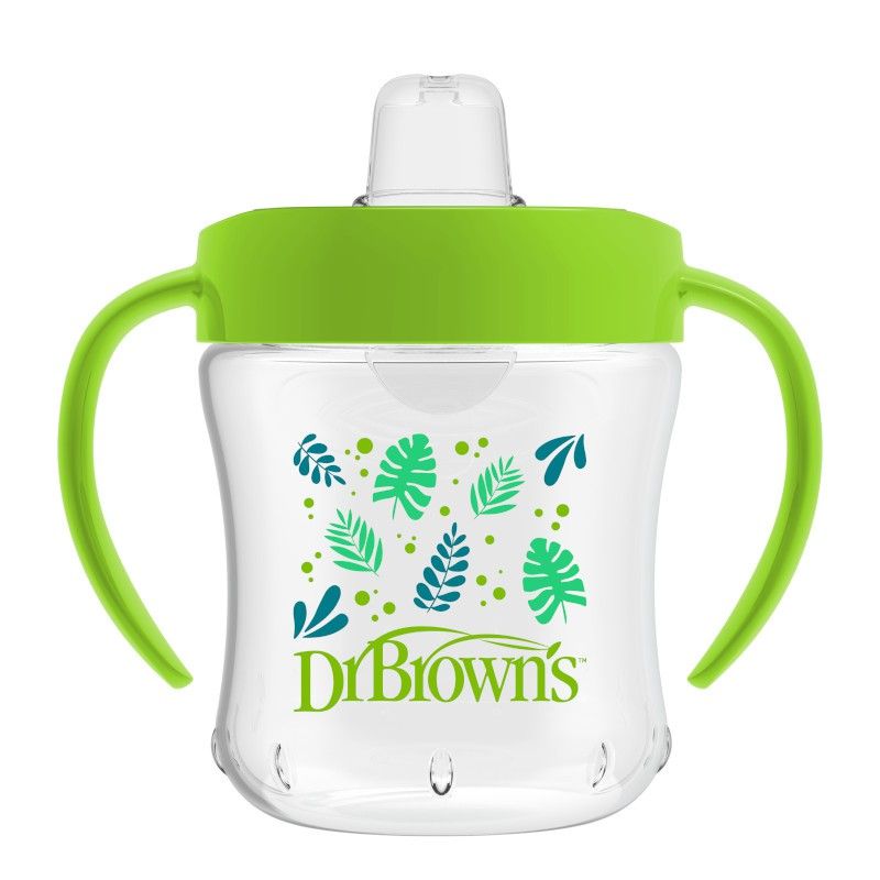Vaso de Transición con Boquilla 6 onzas Verde - Glam Babies GT