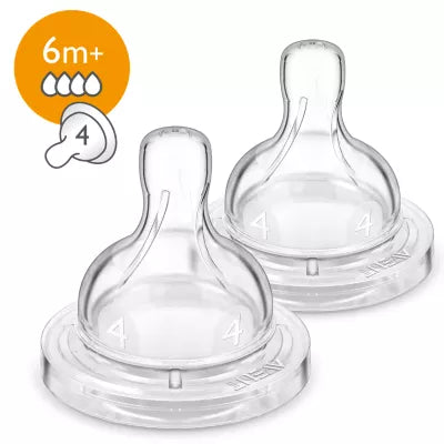 Paquete de Tetinas Clásicas Flujo Rápido - Glam Babies GT