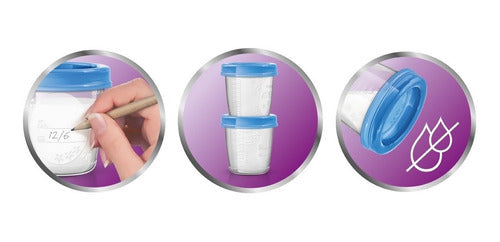 Recipientes Para Almacenar Leche Materna - Glam Babies GT