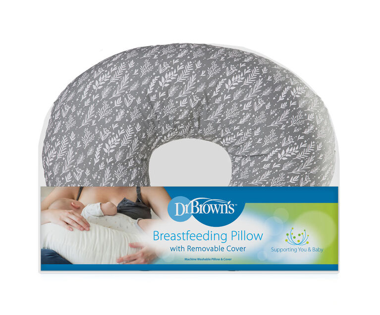 Almohada Para Lactancia Materna Gris - Glam Babies GT