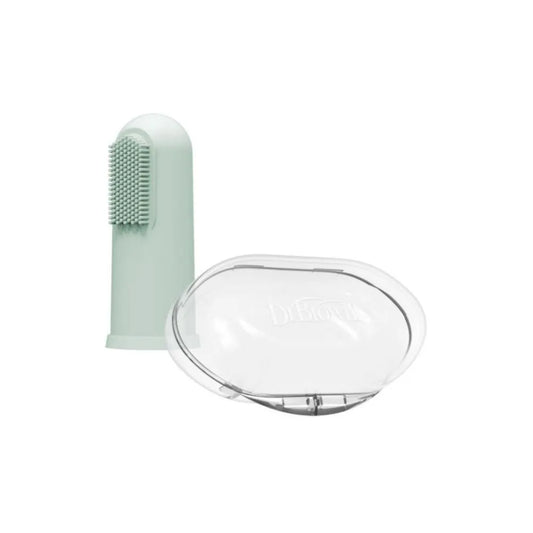 Cepillo de Dientes de Silicón Con Estuche color verde - Glam Babies GT