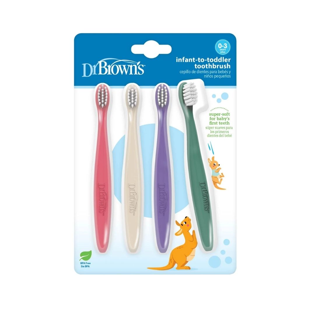 Set de 4 Cepillos de Dientes para niña - Glam Babies GT