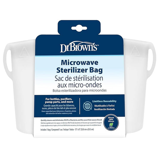 Bolsa esterilizadora de silicon para microondas - Glam Babies GT