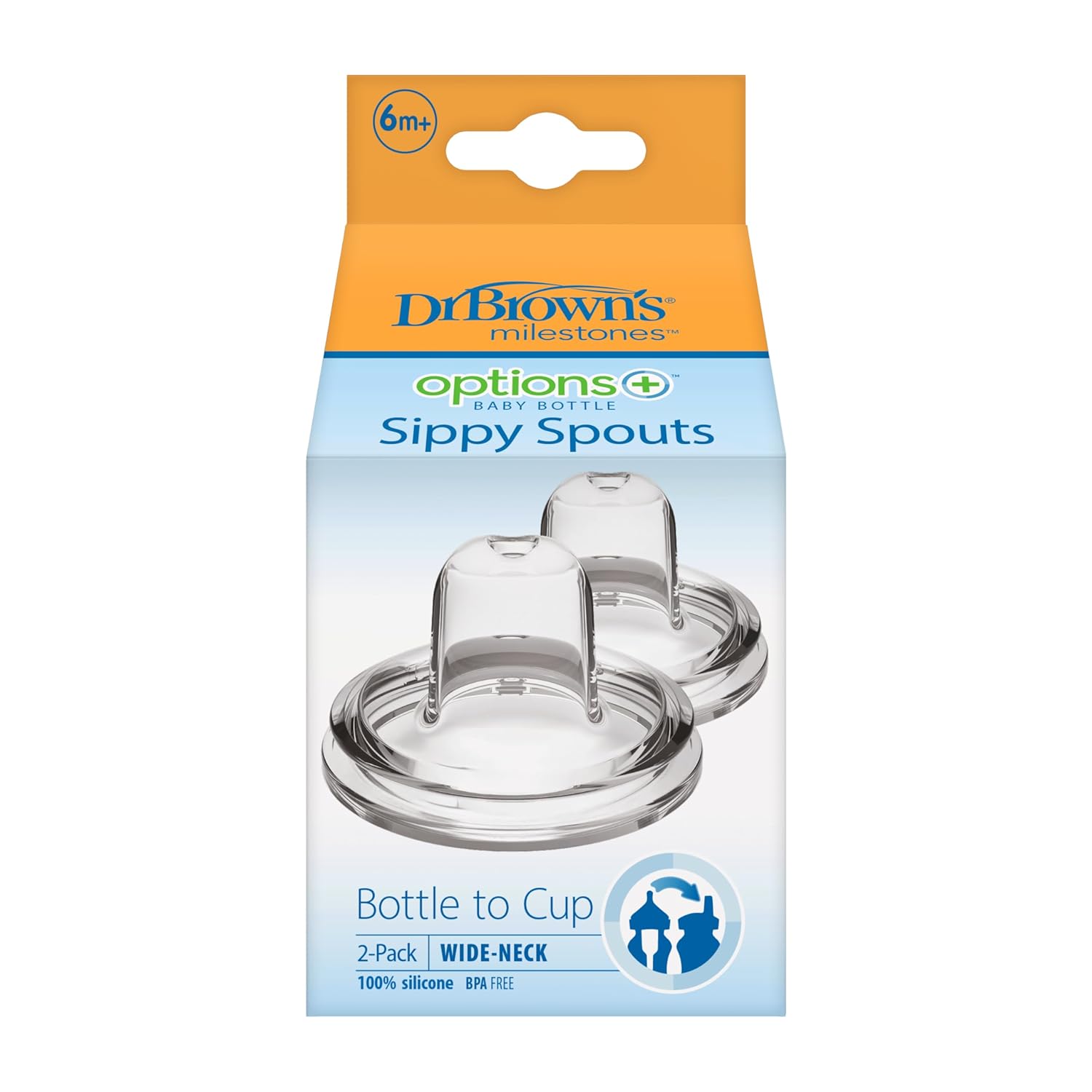 Boquillas de Silicón para Biberones Anchos Dr. Brown´s - Glam Babies GT