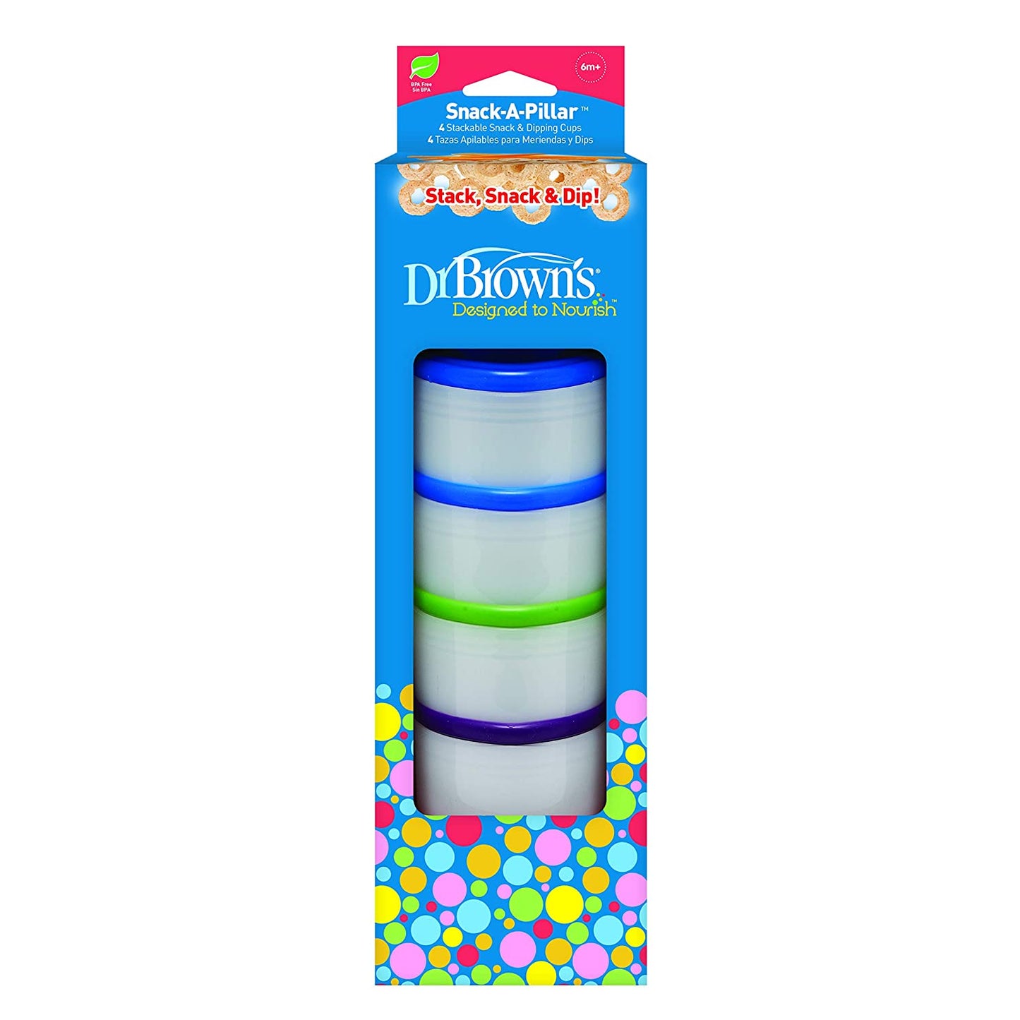 Snack A pillar Dipping Cups (Tazas Apilables)