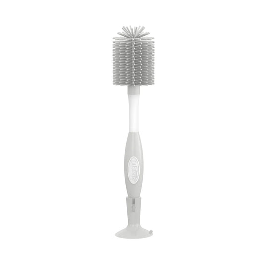 Cepillo Suave para Limpieza de Biberones y Tetinas color Gris