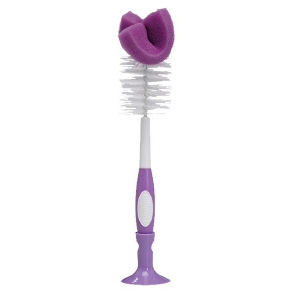 Cepillo Para Limpieza de Biberones Morado - Glam Babies GT