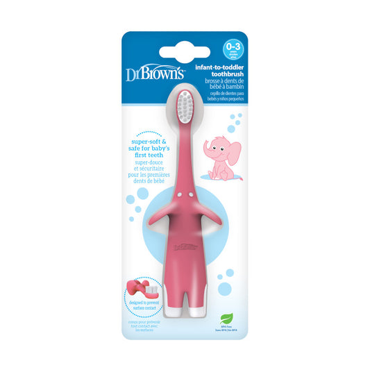 Cepillo De Dientes Elefante Rosado - Glam Babies GT