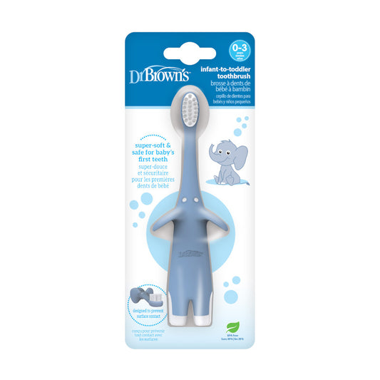 Cepillo De Dientes Elefante Azul - Glam Babies GT