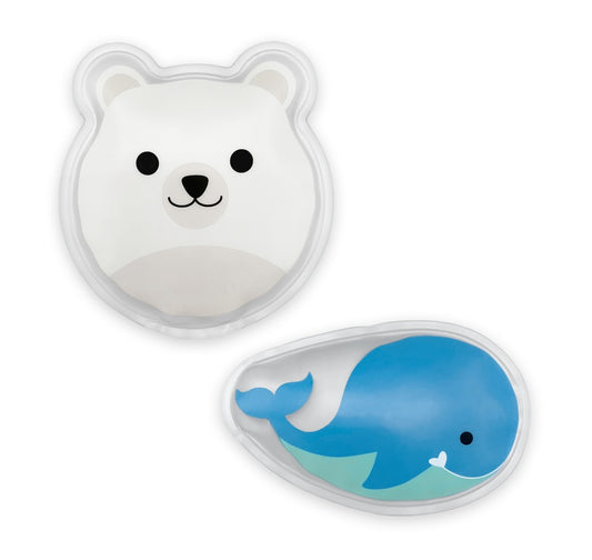 Compresas frías diseño oso y ballena - Glam Babies GT