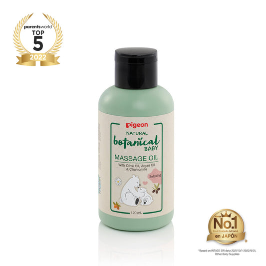 Natural Botanical Baby – Massage Oil- aceite para masajes - Glam Babies GT
