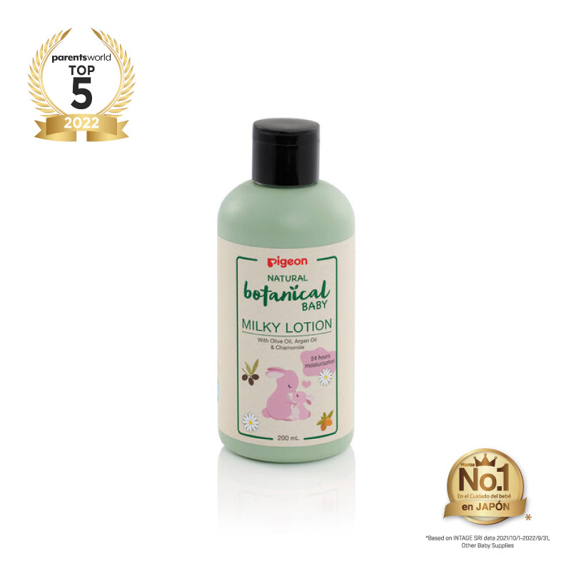 Natural Botanical Baby – Milky Lotion 200ml - Glam Babies GT