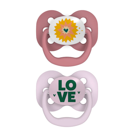 Chupete Advantage Etapa 1 Rosado - Glam Babies GT