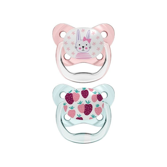 Chupete PreVent etapa 1 Rosado - Glam Babies GT