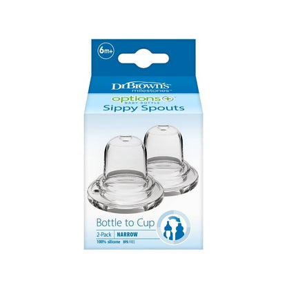 Boquillas de silicón para biberón Angosto Dr. Brown´s - Glam Babies GT