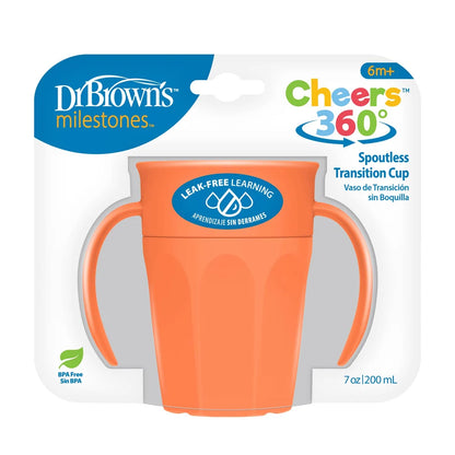 Vaso Cheers 360 de 7 onzas Color Coral