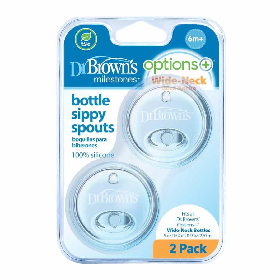 Boquillas de Silicón para Biberones Anchos Dr. Brown´s - Glam Babies GT