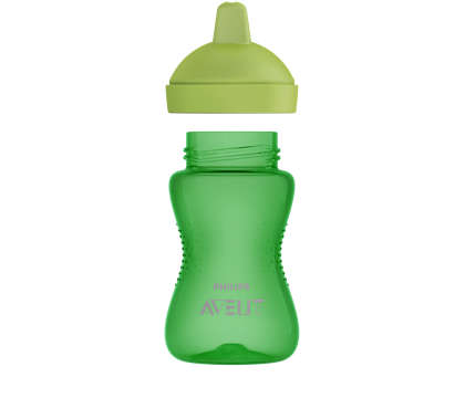 Vaso Con Boquilla Firme 10 onzas Verde - Glam Babies GT